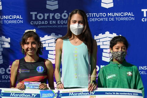  Carrera Elite 10K MarathonTV, carrera femenil