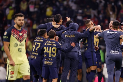 Pumas vence al América en la vuelta y se instala en las semifinales del Apertura 2021