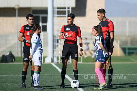 Santos Laguna vs Rayadas de Monterrey femenil Sub 17, jornada 1 clausura 2022