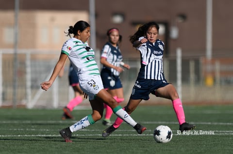 Santos Laguna vs Rayadas de Monterrey femenil Sub 17, jornada 1 clausura 2022