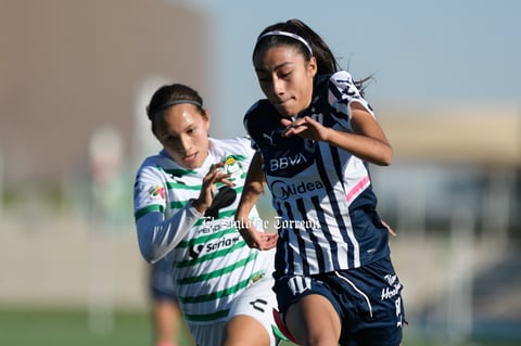 Santos Laguna vs Rayadas de Monterrey femenil Sub 17, jornada 1 clausura 2022