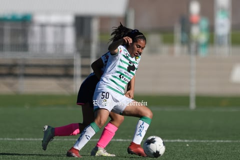 Santos Laguna vs Rayadas de Monterrey femenil Sub 17, jornada 1 clausura 2022