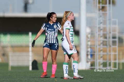 Santos Laguna vs Rayadas de Monterrey femenil Sub 17, jornada 1 clausura 2022
