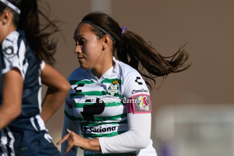 Santos Laguna vs Rayadas de Monterrey femenil Sub 17, jornada 1 clausura 2022