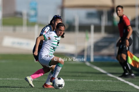 Santos Laguna vs Rayadas de Monterrey femenil Sub 17, jornada 1 clausura 2022