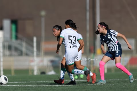 Santos Laguna vs Rayadas de Monterrey femenil Sub 17, jornada 1 clausura 2022