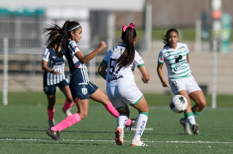 Santos Laguna vs Rayadas de Monterrey femenil Sub 17, jornada 1 clausura 2022