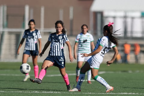 Santos Laguna vs Rayadas de Monterrey femenil Sub 17, jornada 1 clausura 2022