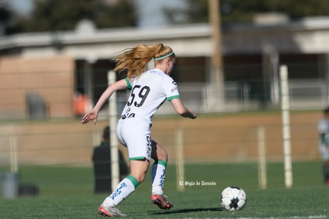 Santos Laguna vs Rayadas de Monterrey femenil Sub 17, jornada 1 clausura 2022