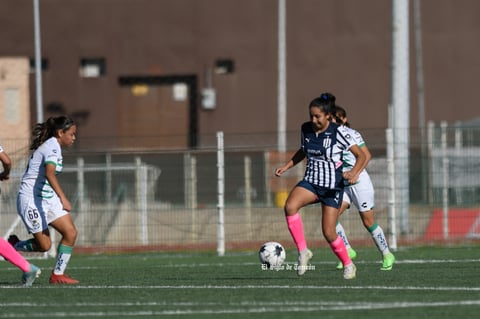 Santos Laguna vs Rayadas de Monterrey femenil Sub 17, jornada 1 clausura 2022