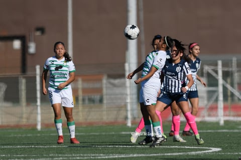 Santos Laguna vs Rayadas de Monterrey femenil Sub 17, jornada 1 clausura 2022