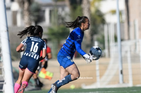 Santos Laguna vs Rayadas de Monterrey femenil Sub 17, jornada 1 clausura 2022