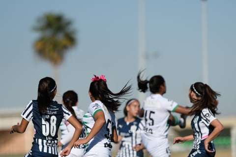 Santos Laguna vs Rayadas de Monterrey femenil Sub 17, jornada 1 clausura 2022