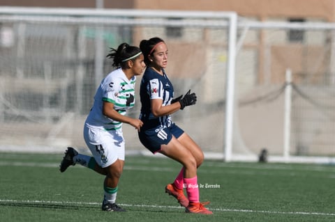 Santos Laguna vs Rayadas de Monterrey femenil Sub 17, jornada 1 clausura 2022