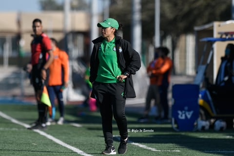 Claudia Rios, DT Santos femenil sub 17