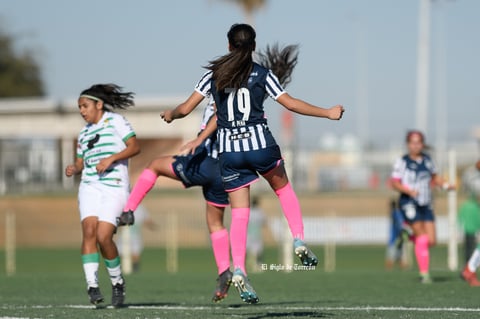 Santos Laguna vs Rayadas de Monterrey femenil Sub 17, jornada 1 clausura 2022