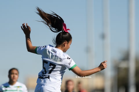 Santos Laguna vs Rayadas de Monterrey femenil Sub 17, jornada 1 clausura 2022