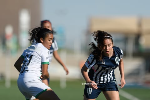 Santos Laguna vs Rayadas de Monterrey femenil Sub 17, jornada 1 clausura 2022
