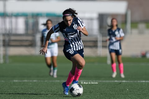 Santos Laguna vs Rayadas de Monterrey femenil Sub 17, jornada 1 clausura 2022
