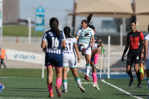 Santos Laguna vs Rayadas de Monterrey femenil Sub 17, jornada 1 clausura 2022