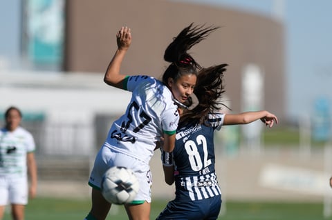 Santos Laguna vs Rayadas de Monterrey femenil Sub 17, jornada 1 clausura 2022