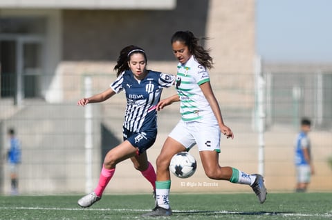 Santos Laguna vs Rayadas de Monterrey femenil Sub 17, jornada 1 clausura 2022