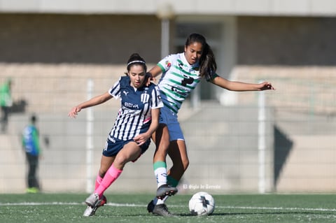 Santos Laguna vs Rayadas de Monterrey femenil Sub 17, jornada 1 clausura 2022