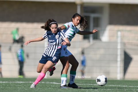 Santos Laguna vs Rayadas de Monterrey femenil Sub 17, jornada 1 clausura 2022