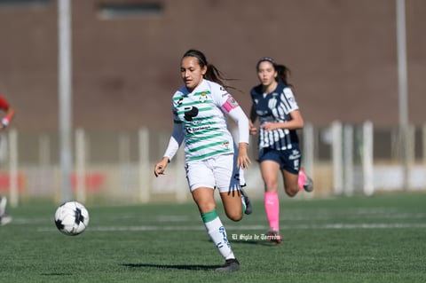 Santos Laguna vs Rayadas de Monterrey femenil Sub 17, jornada 1 clausura 2022