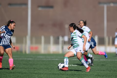 Santos Laguna vs Rayadas de Monterrey femenil Sub 17, jornada 1 clausura 2022