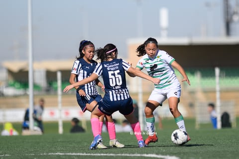 Santos Laguna vs Rayadas de Monterrey femenil Sub 17, jornada 1 clausura 2022