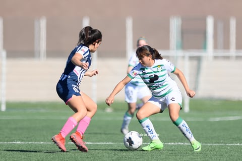 Santos Laguna vs Rayadas de Monterrey femenil Sub 17, jornada 1 clausura 2022