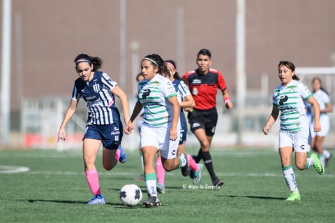 Santos Laguna vs Rayadas de Monterrey femenil Sub 17, jornada 1 clausura 2022