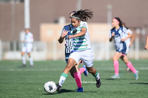 Santos Laguna vs Rayadas de Monterrey femenil Sub 17, jornada 1 clausura 2022