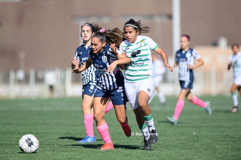 Santos Laguna vs Rayadas de Monterrey femenil Sub 17, jornada 1 clausura 2022
