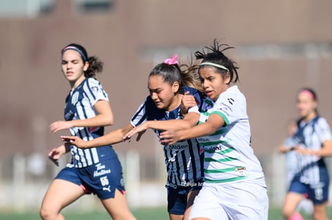 Santos Laguna vs Rayadas de Monterrey femenil Sub 17, jornada 1 clausura 2022