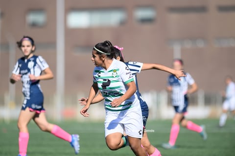 Santos Laguna vs Rayadas de Monterrey femenil Sub 17, jornada 1 clausura 2022