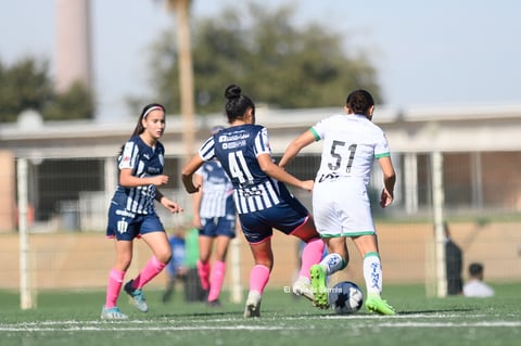 Santos Laguna vs Rayadas de Monterrey femenil Sub 17, jornada 1 clausura 2022
