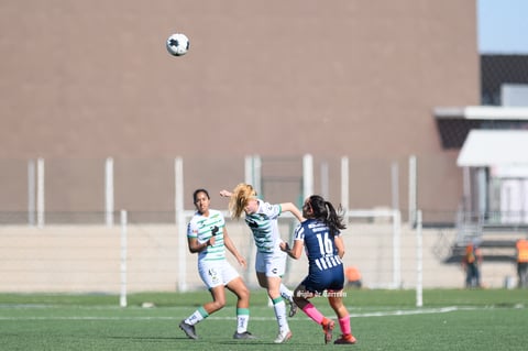 Santos Laguna vs Rayadas de Monterrey femenil Sub 17, jornada 1 clausura 2022