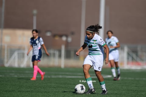 Santos Laguna vs Rayadas de Monterrey femenil Sub 17, jornada 1 clausura 2022