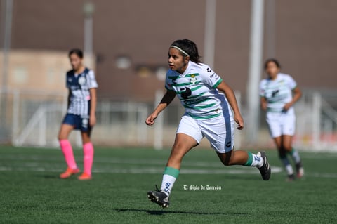 Santos Laguna vs Rayadas de Monterrey femenil Sub 17, jornada 1 clausura 2022