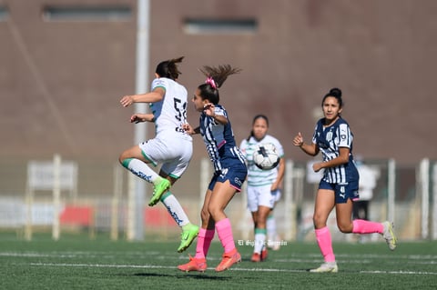 Santos Laguna vs Rayadas de Monterrey femenil Sub 17, jornada 1 clausura 2022