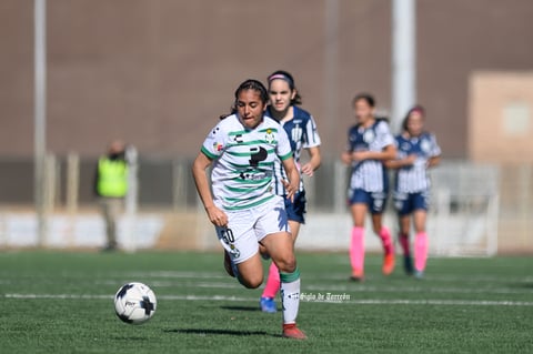 Santos Laguna vs Rayadas de Monterrey femenil Sub 17, jornada 1 clausura 2022