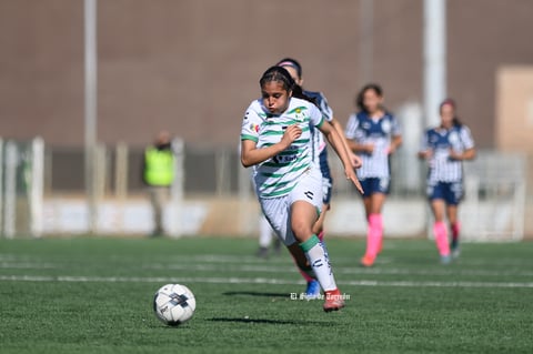 Santos Laguna vs Rayadas de Monterrey femenil Sub 17, jornada 1 clausura 2022