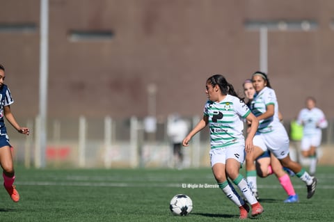 Santos Laguna vs Rayadas de Monterrey femenil Sub 17, jornada 1 clausura 2022