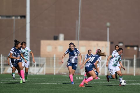 Santos Laguna vs Rayadas de Monterrey femenil Sub 17, jornada 1 clausura 2022