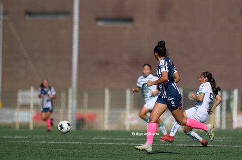 Santos Laguna vs Rayadas de Monterrey femenil Sub 17, jornada 1 clausura 2022