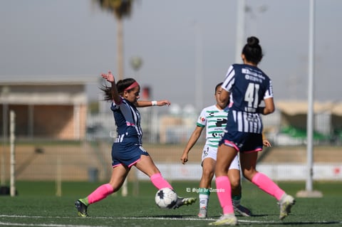 Santos Laguna vs Rayadas de Monterrey femenil Sub 17, jornada 1 clausura 2022