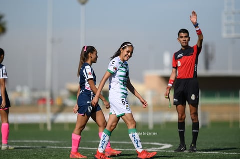 Santos Laguna vs Rayadas de Monterrey femenil Sub 17, jornada 1 clausura 2022