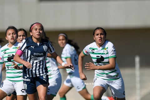 Santos Laguna vs Rayadas de Monterrey femenil Sub 17, jornada 1 clausura 2022